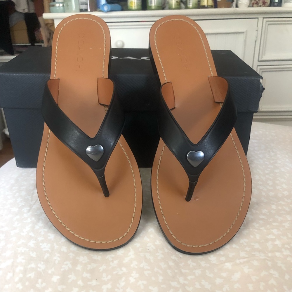 Coach sandals